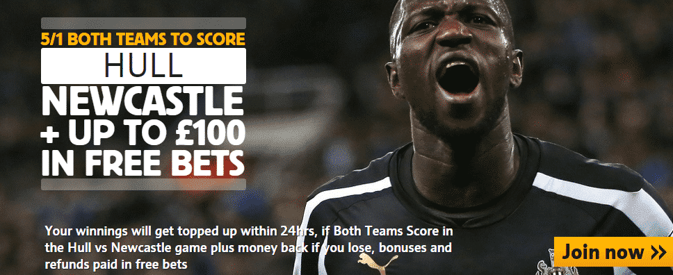 hull v newcastle offer